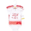 image:imageHudson Baby Baby Girls 3pc Cotton BodysuitsLife is Sweeter Tutu