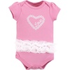 image:imageHudson Baby Baby Girls 3pc Cotton BodysuitsLove Daisy Tutu