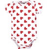 image:imageHudson Baby Baby Girls 3pc Cotton BodysuitsLove Hearts