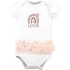 image:imageHudson Baby Baby Girls 3pc Cotton BodysuitsLove Rainbow Tutu