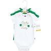 image:imageHudson Baby Baby Girls 3pc Cotton BodysuitsLucky Lady