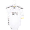 image:imageHudson Baby Baby Girls 3pc Cotton BodysuitsMamas Bestie Flower