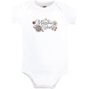 image:imageHudson Baby Baby Girls 3pc Cotton BodysuitsMamas Bestie Flower