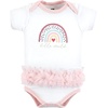 image:imageHudson Baby Baby Girls 3pc Cotton BodysuitsModern Rainbow