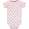 image:imageHudson Baby Baby Girls 3pc Cotton BodysuitsModern Rainbow