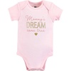 image:imageHudson Baby Baby Girls 3pc Cotton BodysuitsMom Dad Floral