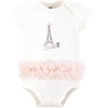 image:imageHudson Baby Baby Girls 3pc Cotton BodysuitsParis Tutu