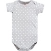 image:imageHudson Baby Baby Girls 3pc Cotton BodysuitsPink Gray Elephant
