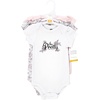 image:imageHudson Baby Baby Girls 3pc Cotton BodysuitsSo Pretty Flower