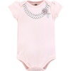 image:imageHudson Baby Baby Girls 3pc Cotton BodysuitsSo Pretty Flower