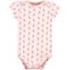 image:imageHudson Baby Baby Girls 3pc Cotton BodysuitsSoft Painted Floral