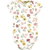 image:imageHudson Baby Baby Girls 3pc Cotton BodysuitsSoft Painted Floral