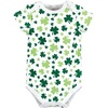 image:imageHudson Baby Baby Girls 3pc Cotton BodysuitsSt Patricks Rainbow