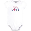 image:imageHudson Baby Baby Girls 3pc Cotton BodysuitsStrawberry Love