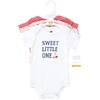 image:imageHudson Baby Baby Girls 3pc Cotton BodysuitsSweet Cherry