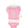 image:imageHudson Baby Baby Girls 3pc Cotton BodysuitsTiny Little Love Tutu