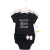image:imageHudson Baby Baby Girls 3pc Cotton BodysuitsToile Black Dress