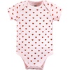 image:imageHudson Baby Baby Girls 3pc Cotton BodysuitsValentine Sweetheart
