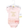 image:imageHudson Baby Baby Girls 3pc Cotton BodysuitsVintage Blossom Tutu