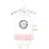 image:imageHudson Baby Baby Girls 3pc Cotton BodysuitsWild Flower Tutu