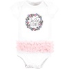 image:imageHudson Baby Baby Girls 3pc Cotton BodysuitsWild Flower Tutu