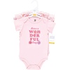 image:imageHudson Baby Baby Girls 3pc Cotton BodysuitsWonderful Floral
