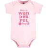 image:imageHudson Baby Baby Girls 3pc Cotton BodysuitsWonderful Floral