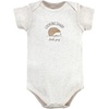 image:imageHudson Baby Girls Forest Deer 03 Months 5Pack Bodysuits 100 Cotton Infant Dailywear