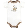 image:imageHudson Baby Girls Forest Deer 03 Months 5Pack Bodysuits 100 Cotton Infant Dailywear
