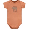 image:imageHudson Baby Girls Forest Deer 03 Months 5Pack Bodysuits 100 Cotton Infant Dailywear