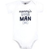 image:imageHudson Baby Infant Boy Cotton Bodysuits Mommys Little Man Bow Tie 36 Months