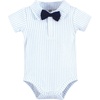 image:imageHudson Baby Infant Boy Cotton Bodysuits Mommys Little Man Bow Tie 36 Months