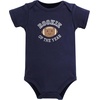 image:imageHudson Baby Unisex Baby Cotton Bodysuits Football Rookie 03 Months