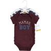 image:imageHudson Baby Unisex Baby Cotton Bodysuits Mamas Boy 912 Months