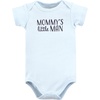 image:imageHudson Baby Unisex Baby Cotton Bodysuits Mommys Little Man Polo 36 Months