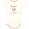 image:imageHudson Baby Unisex Baby Cotton Bodysuits Snuggle Bear 5 Pack 1218 Months