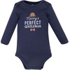 image:imageHudson Baby babyboys Cotton Longsleeve Bodysuits 5packHandsome Like Daddy