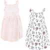 image:imageHudson Baby Infant and Toddler Girls Cotton Dresses Pastel Wildflower 03 Months