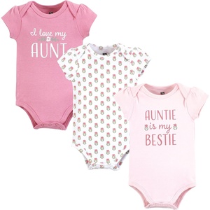 image:imageHudson Baby Baby Girls 3pc Cotton BodysuitsAuntie Bestie