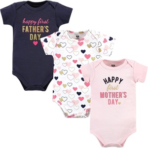 image:imageHudson Baby Baby Girls 3pc Cotton BodysuitsGirl Mothers Fathers Day