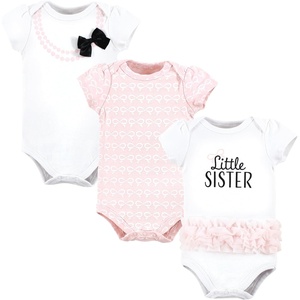 image:imageHudson Baby Baby Girls 3pc Cotton BodysuitsLittle Sister Tutu