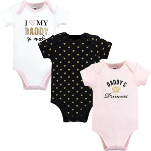 image:imageHudson Baby Baby Girls 3pc Cotton BodysuitsLove Daddys Princess