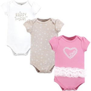 image:imageHudson Baby Baby Girls 3pc Cotton BodysuitsLove Daisy Tutu