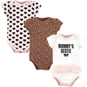 image:imageHudson Baby Baby Girls 3pc Cotton BodysuitsMommys Bestie Leopard Tutu