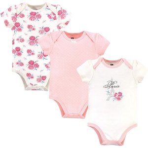image:imageHudson Baby Baby Girls 3pc Cotton BodysuitsParis