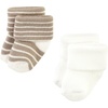 image:imageTouched by Nature Unisex Baby Organic Cotton BodysuitsBeige Stripe 12 Pack