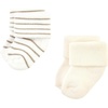 image:imageTouched by Nature Unisex Baby Organic Cotton BodysuitsBeige Stripe 12 Pack