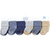 image:imageTouched by Nature Unisex Baby Organic Cotton BodysuitsBlue Brown Stripes