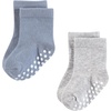 image:imageTouched by Nature Unisex Baby Organic Cotton BodysuitsBlue Gray Basic