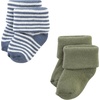 image:imageTouched by Nature Unisex Baby Organic Cotton BodysuitsBlue Sage Stripe